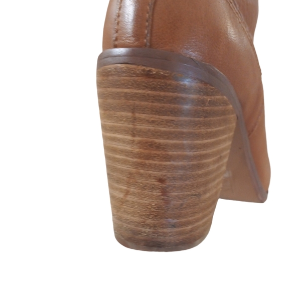 Aldo Leather Ankle Boots Booties - Picture 9 of 13